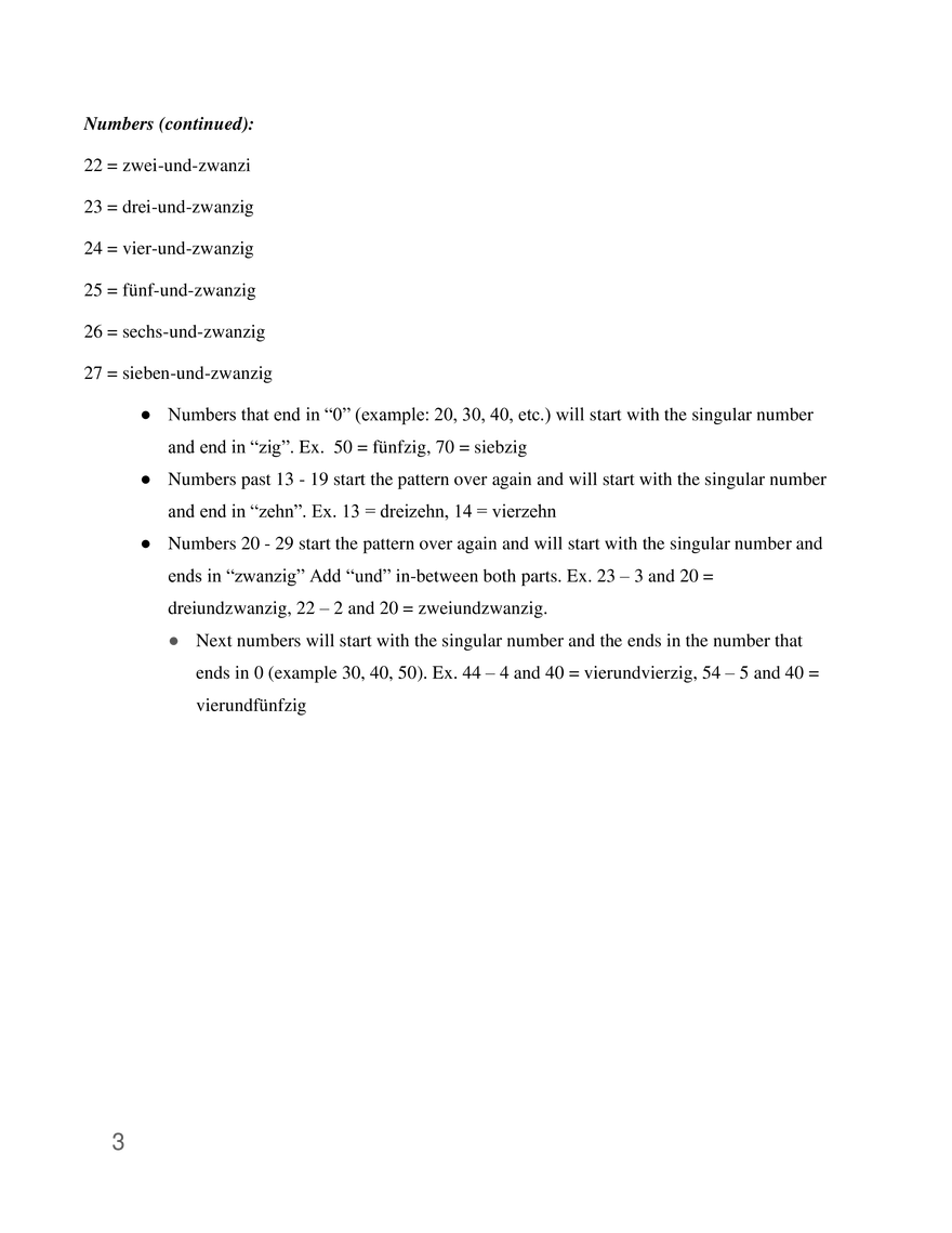 German 1 Study Guide - Page 13