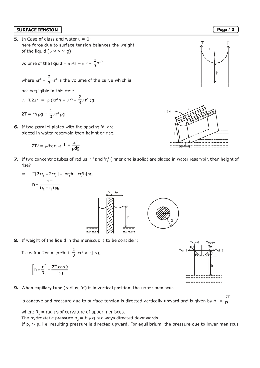 Surface Tension Notes - Page 8
