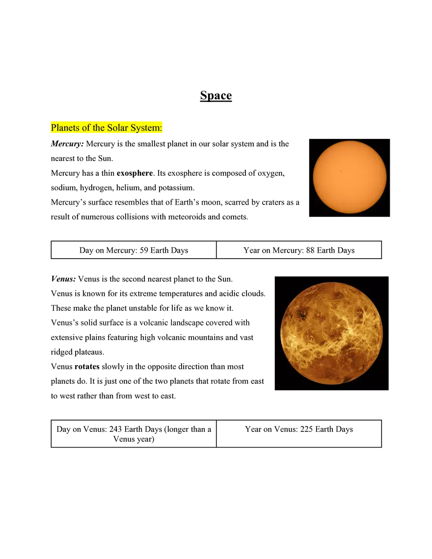 Space Notes - Page 1