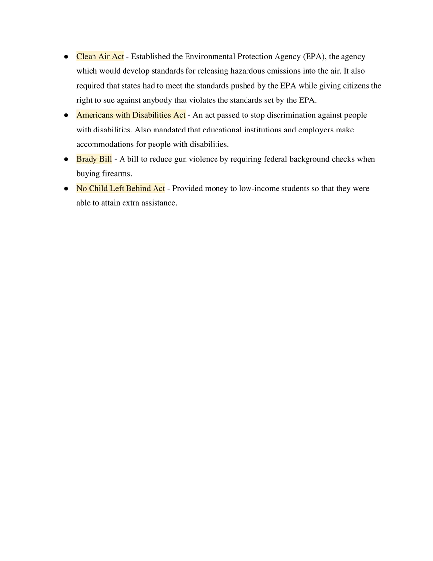 AP US Government Study Guide Unit 1 - Page 6