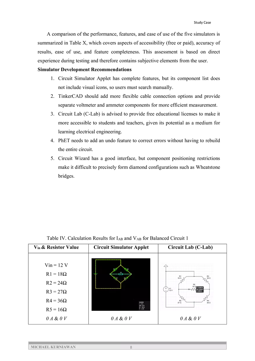 Comparison of the Accuracy of Simulation Results - Page 12