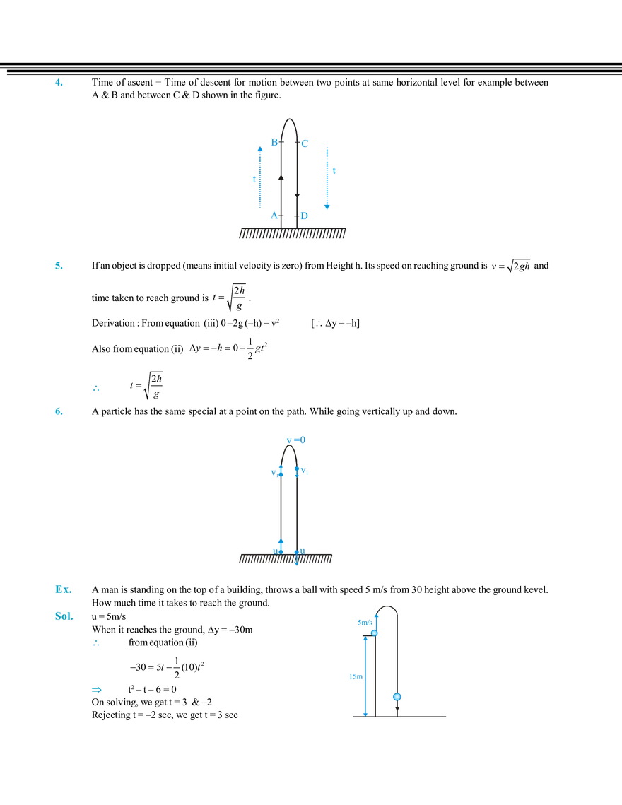 Rectilinear Motion - Page 12