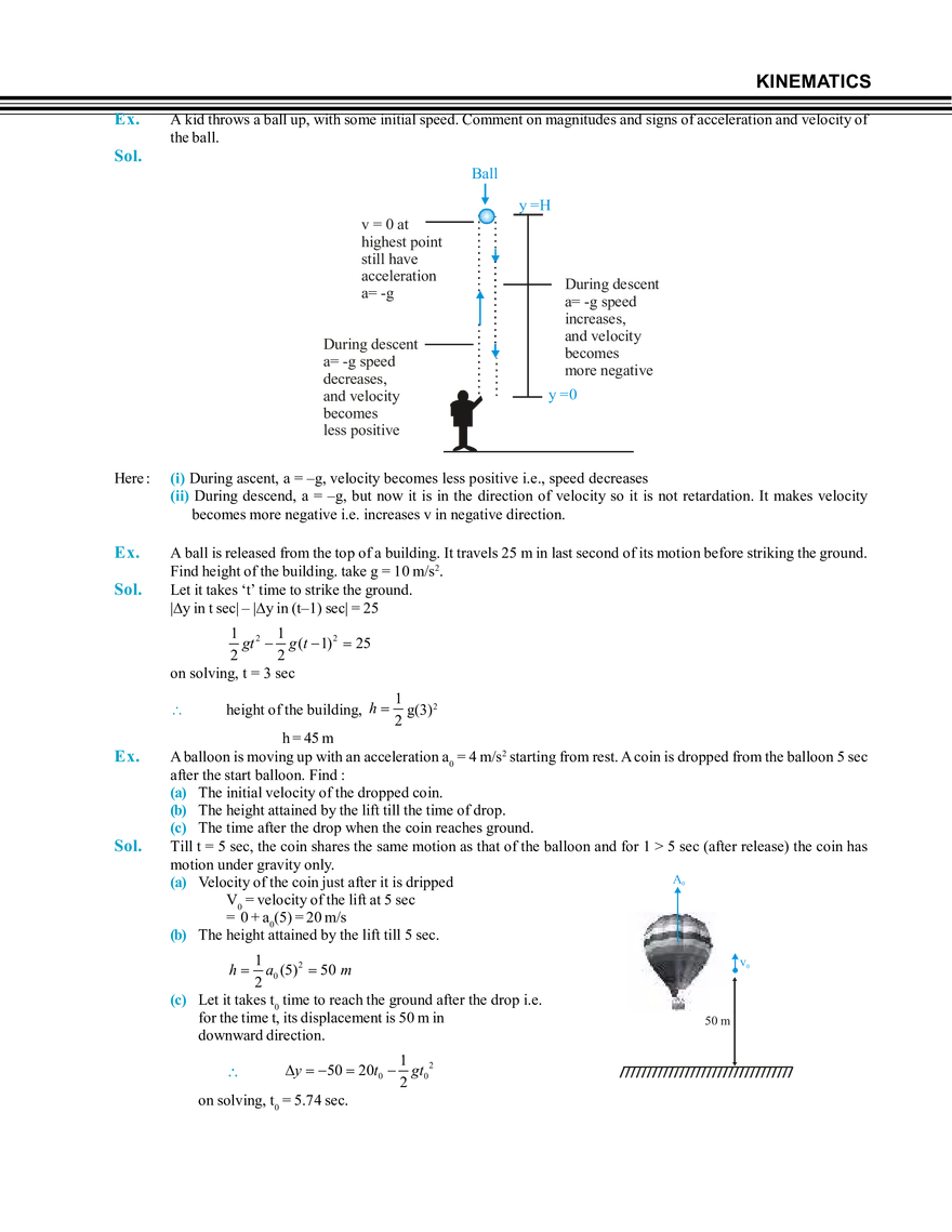 Rectilinear Motion - Page 14