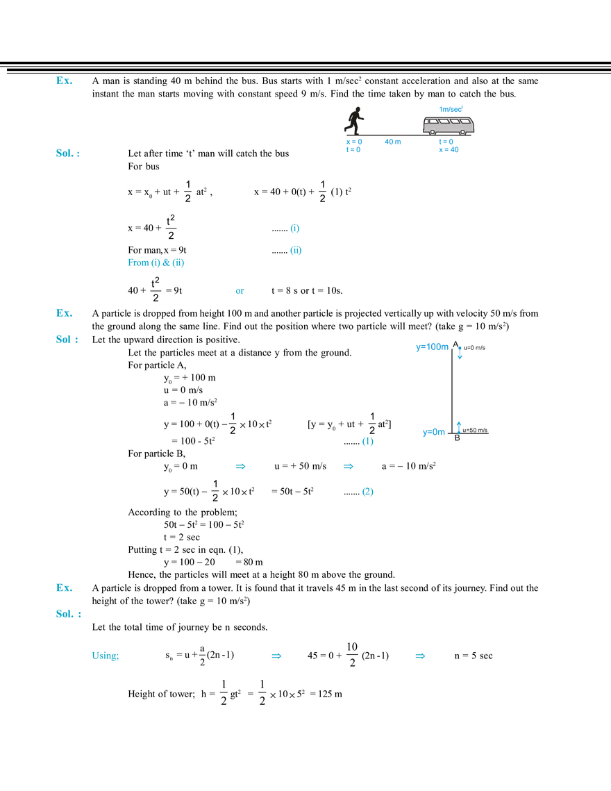 Rectilinear Motion - Page 22