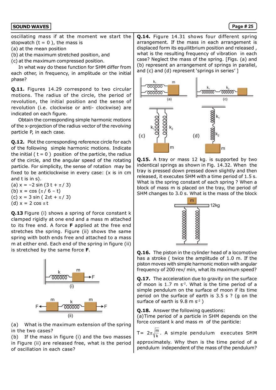Sound Waves Exercise - I - Page 2