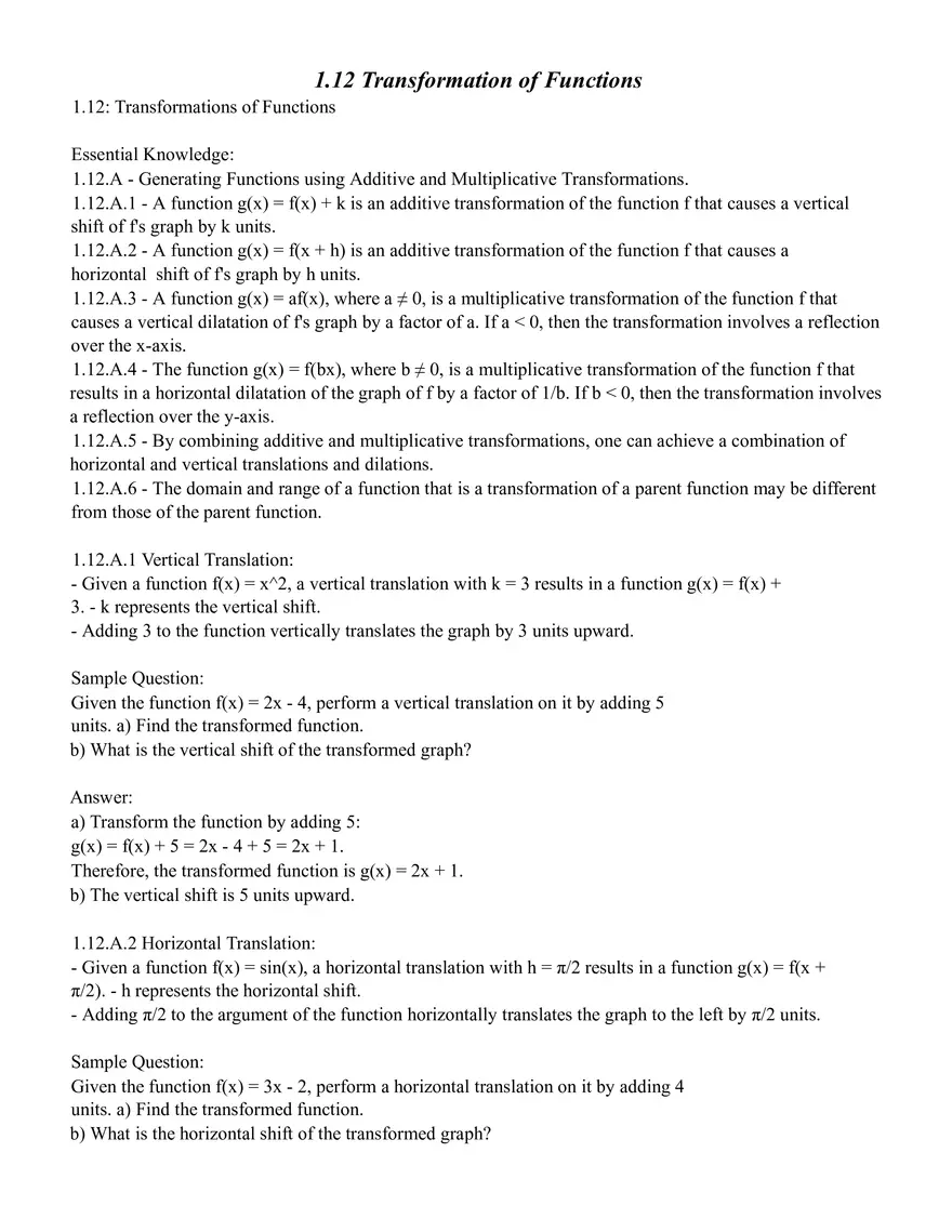 Unit 1 Polynomial & Rational Functions - Page 11