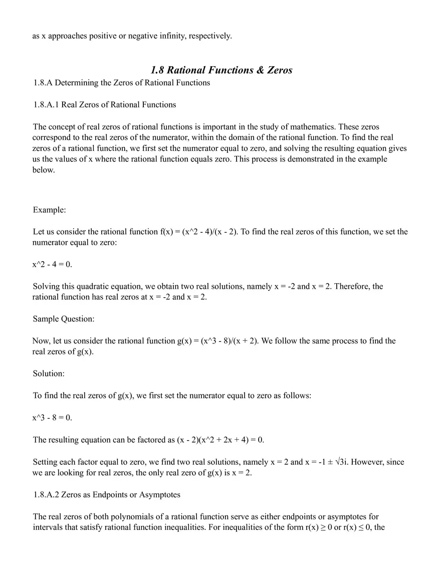 Unit 1 Polynomial & Rational Functions - Page 31