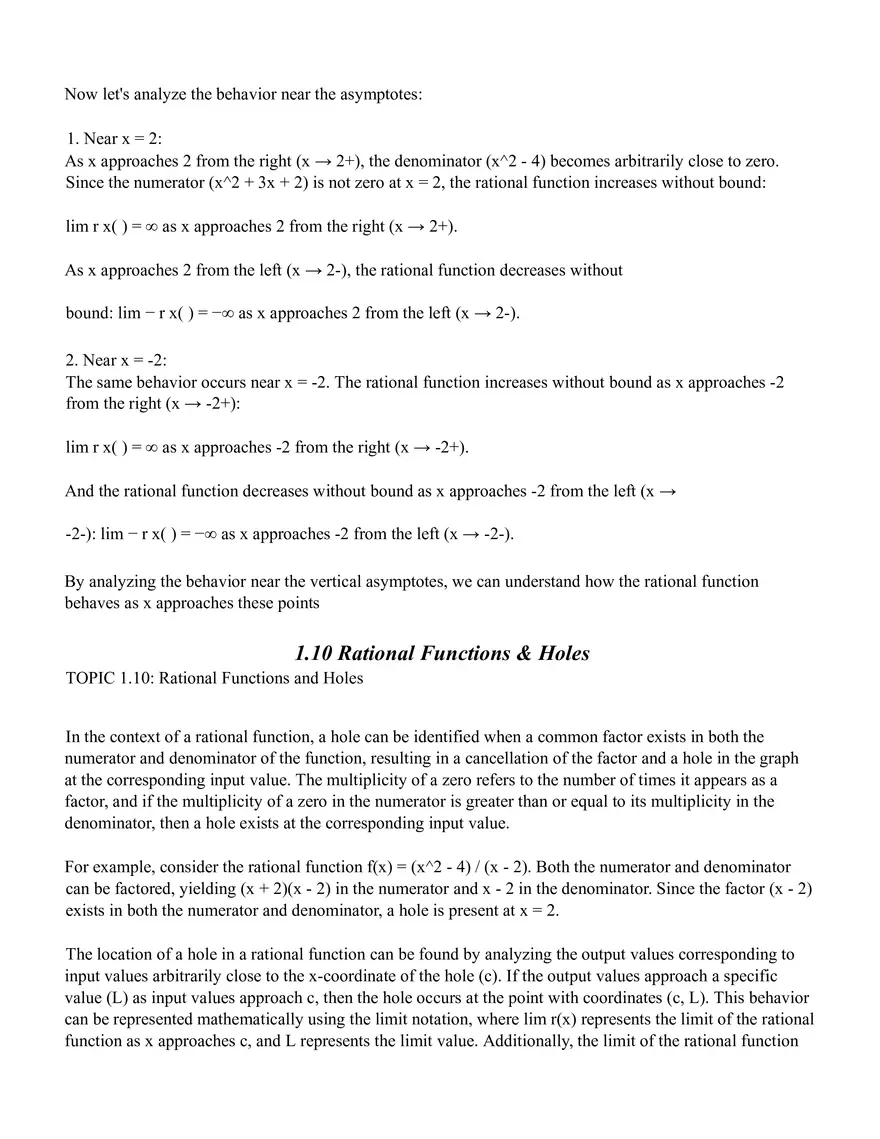 Unit 1 Polynomial & Rational Functions - Page 6