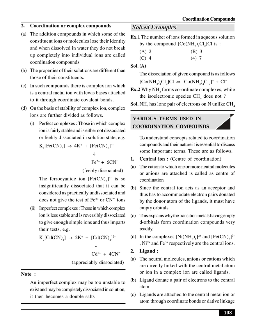 Coordination Compounds - Page 2