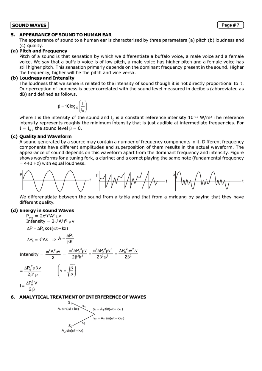 Sound Waves Notes - Page 18