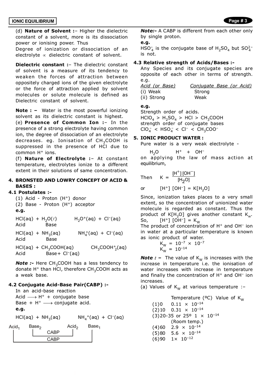 Ionic Equilibrium Notes - Page 7