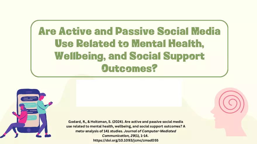 Active and Passive Social Media Presentation - Page 1