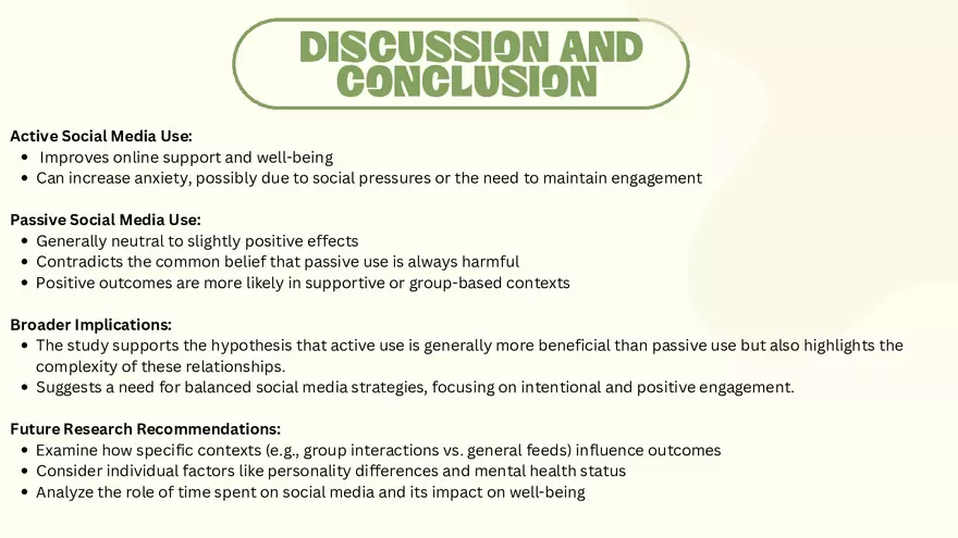 Active and Passive Social Media Presentation - Page 4