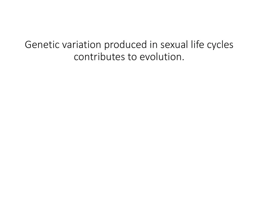 Fertilization and Meiosis Alternate in Sexual Life Cycles - Page 9