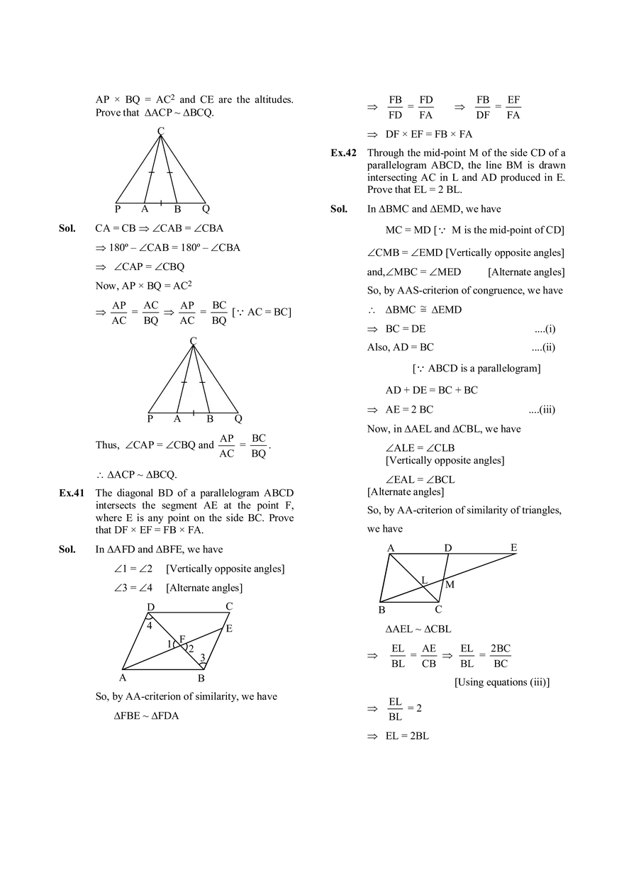 Similar Triangles - Page 10