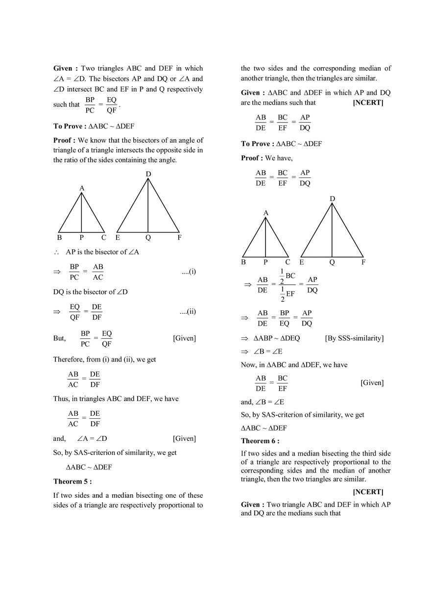 Similar Triangles - Page 16