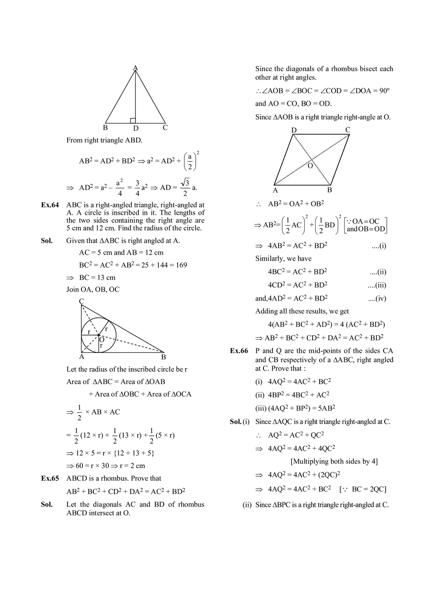 Similar Triangles - Page 25