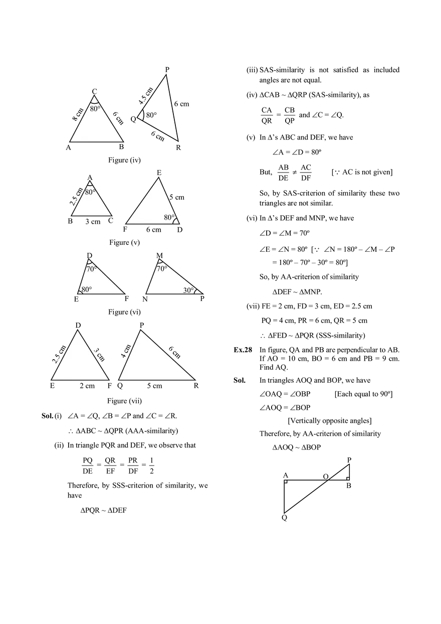 Similar Triangles - Page 6