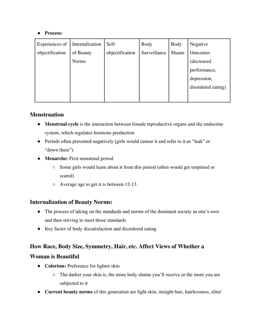 Women’s Psychology Unit 6 - Page 2