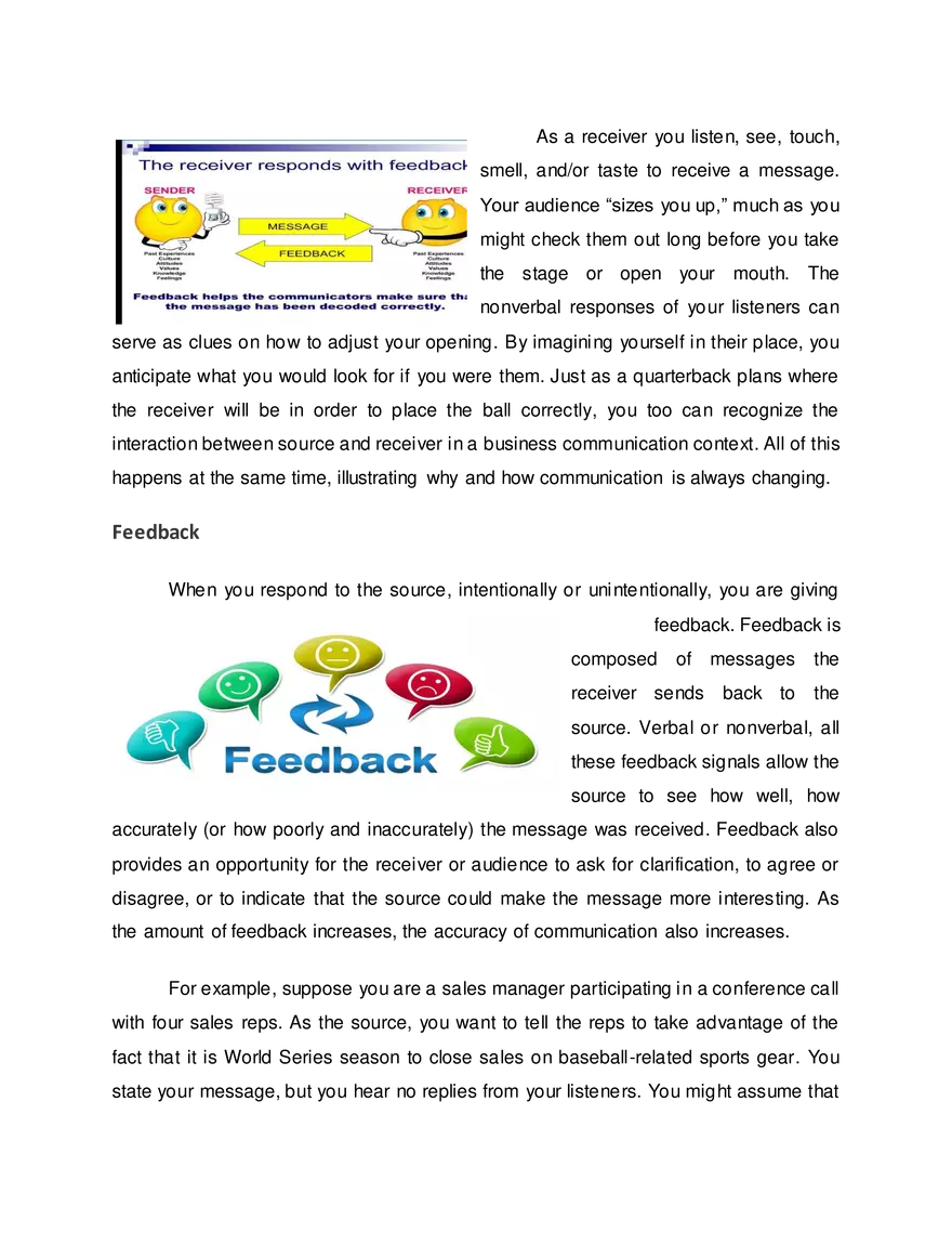 Module 1: Communication Processes - Page 9