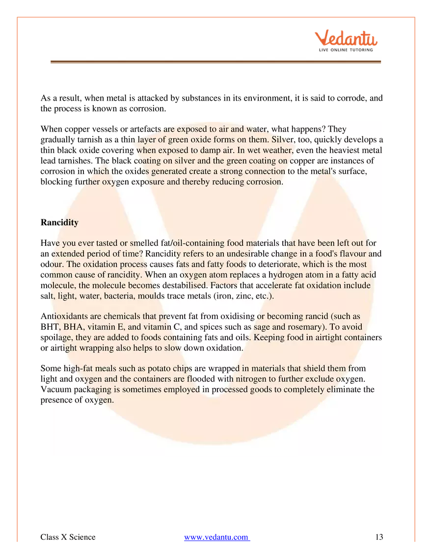 Chemical Reactions And Equations Class 10 Science Notes - Page 5