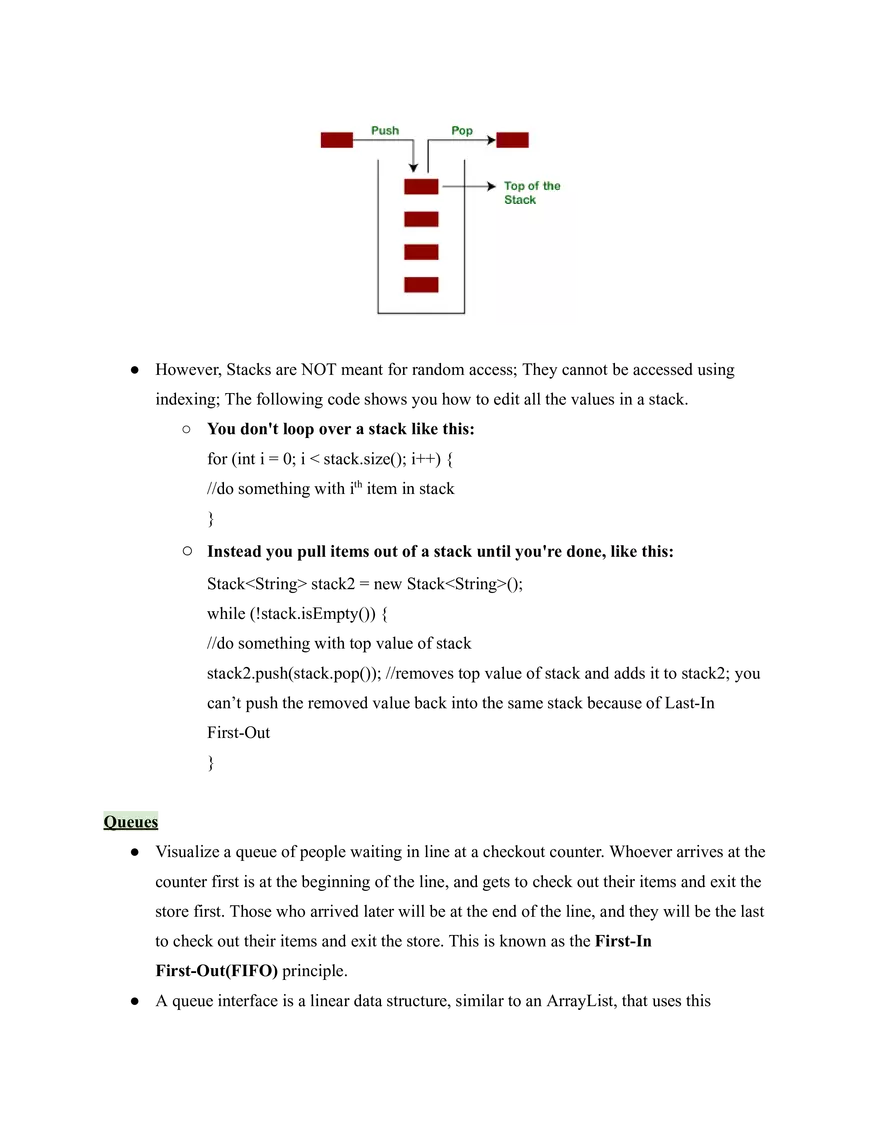 Advanced Data Structures in Java - Page 2