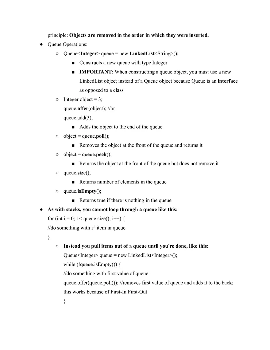Advanced Data Structures in Java - Page 4