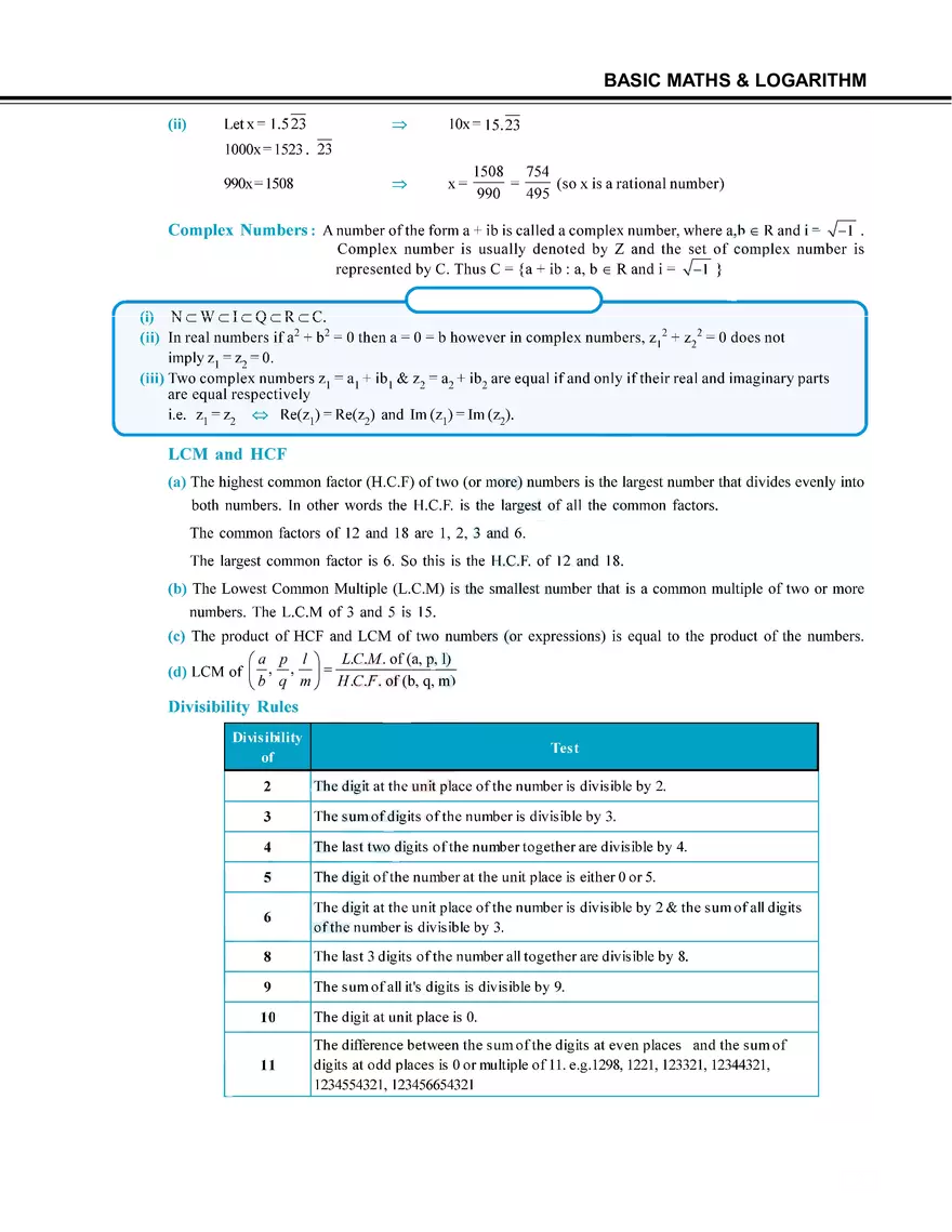 Basic Maths & Logarithm - Page 13