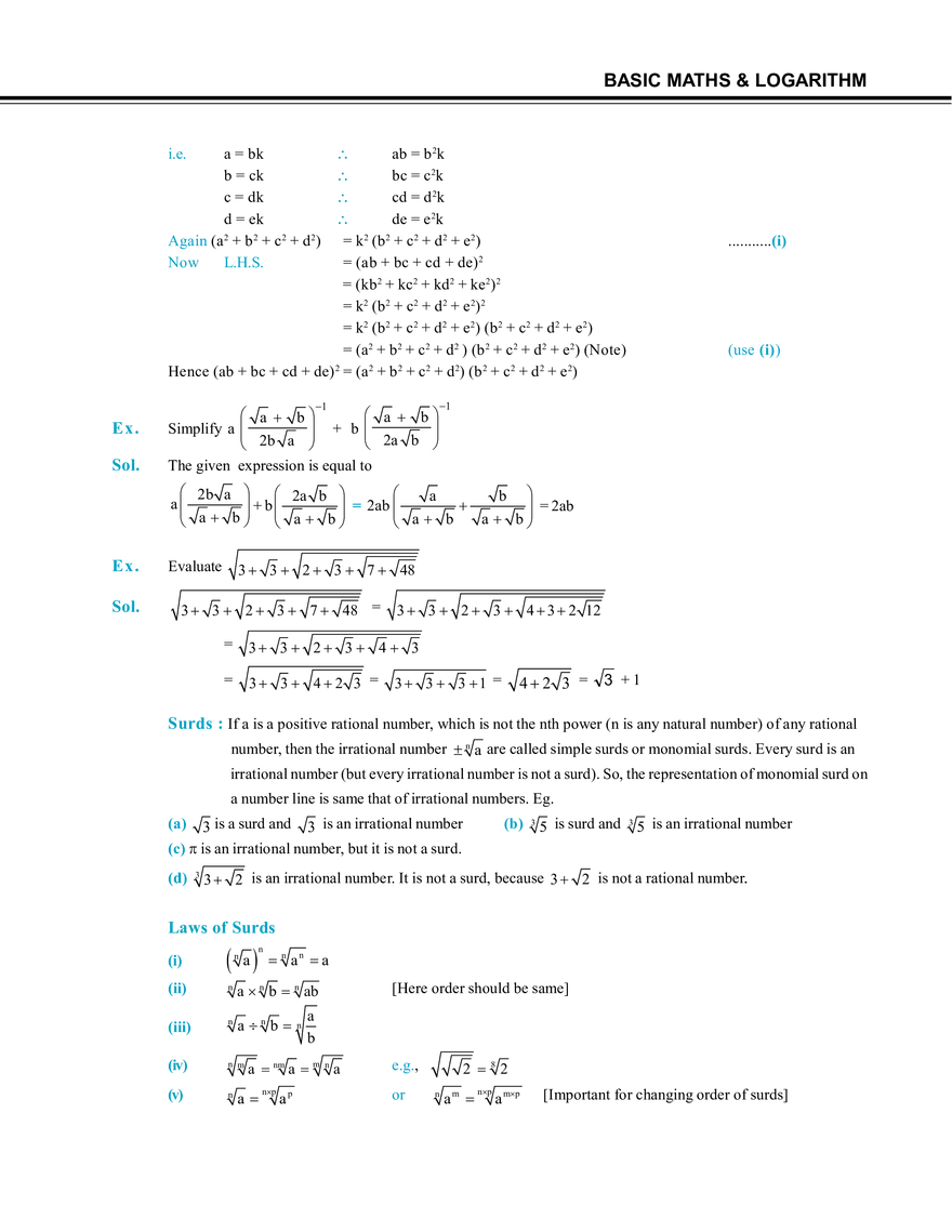 Basic Maths & Logarithm - Page 20
