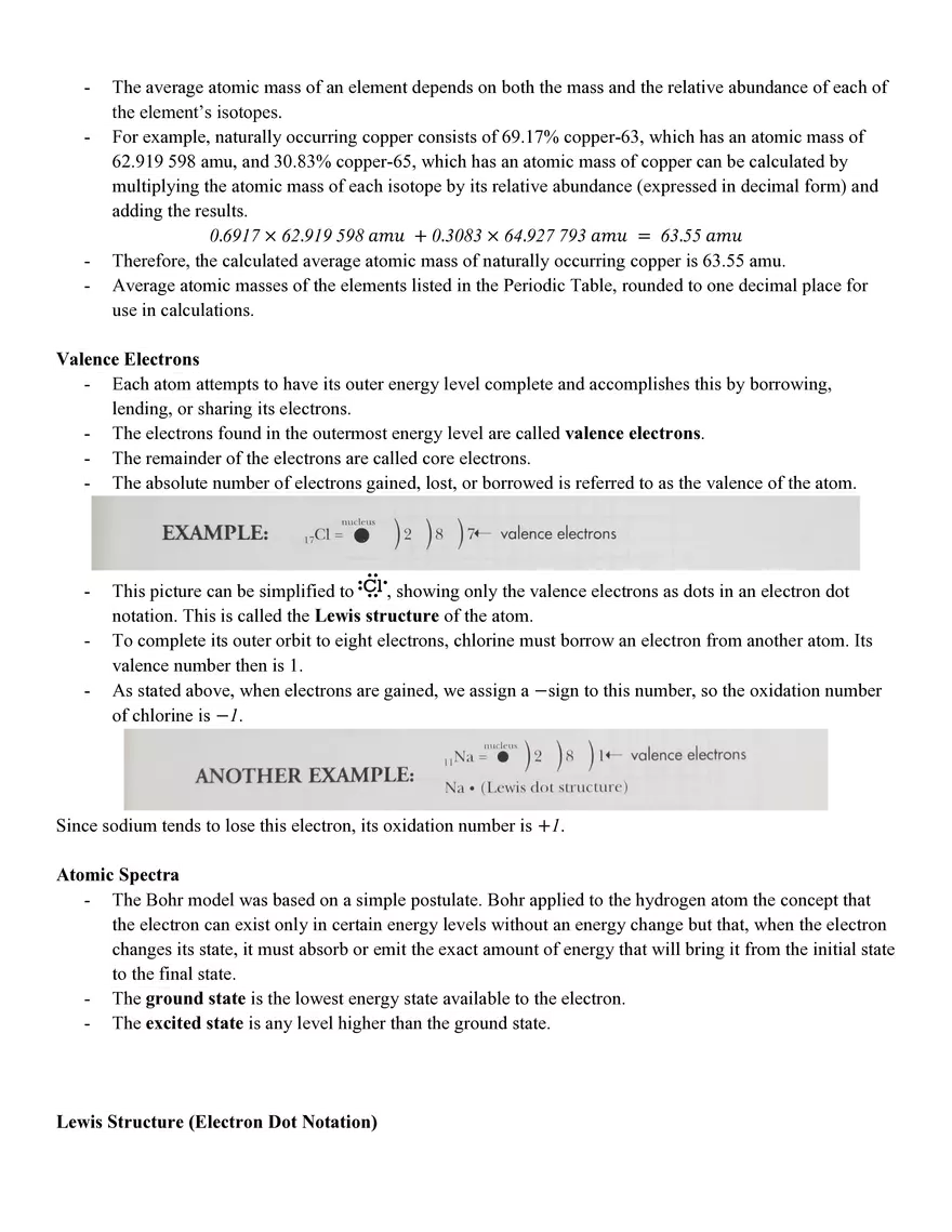 Chapter 2 Atomic Structure and the Periodic Table of Elements - Page 4