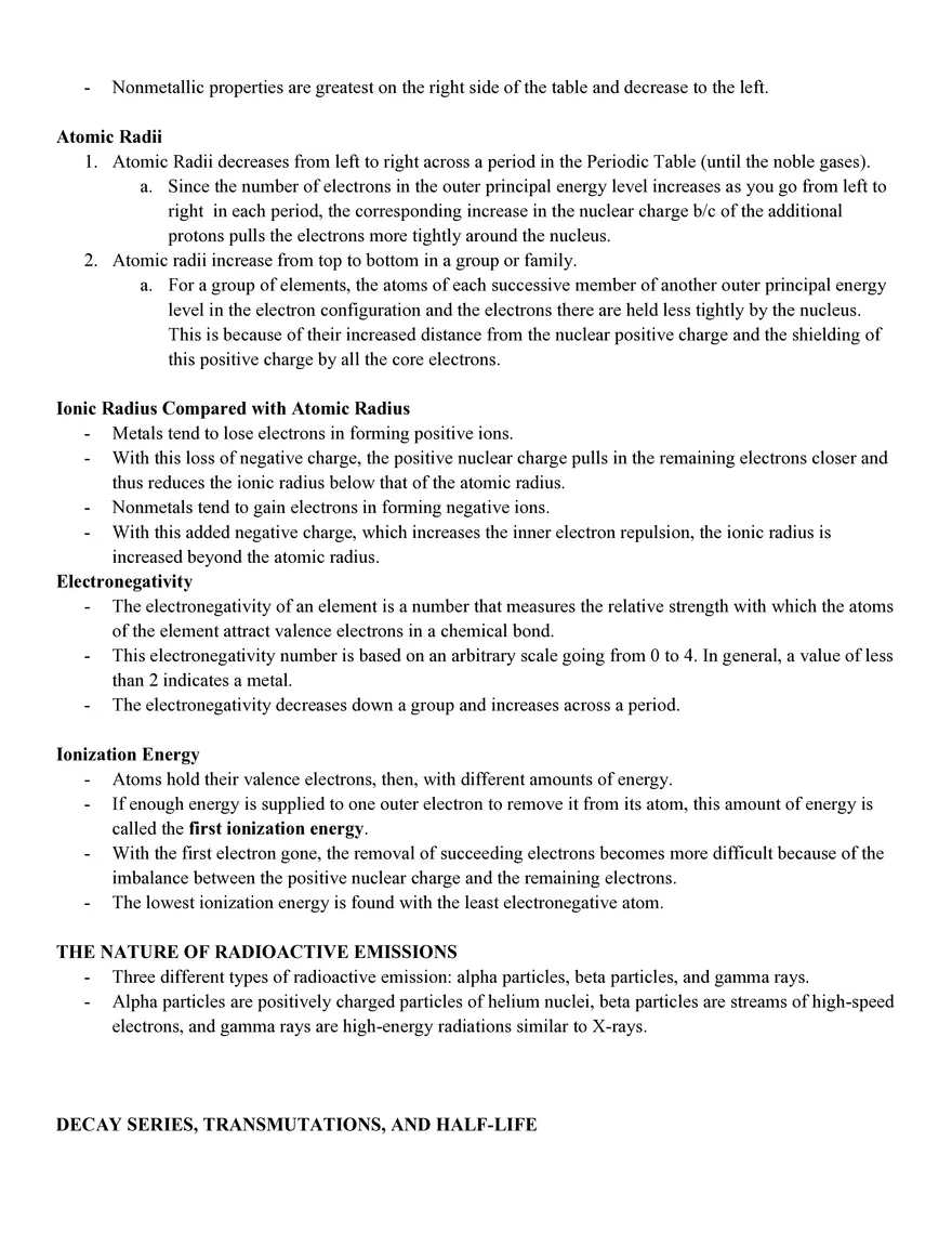 Chapter 2 Atomic Structure and the Periodic Table of Elements - Page 6
