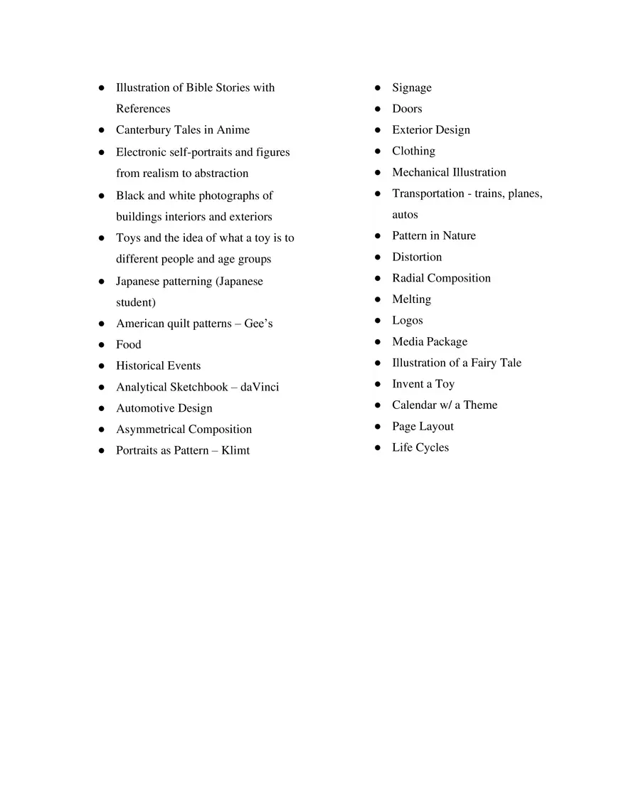 AP Art and Design Study Guide - Page 10