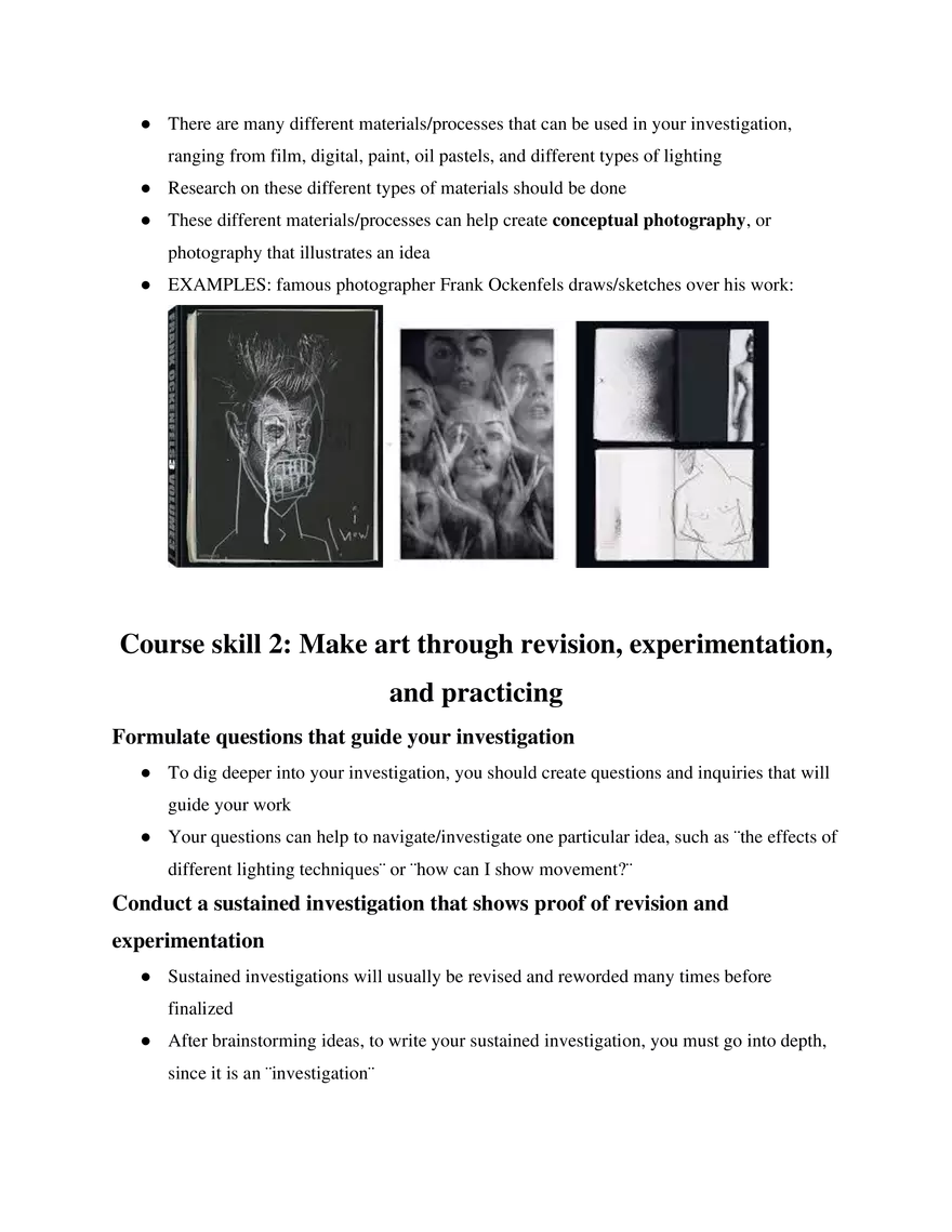 AP Art and Design Study Guide - Page 2