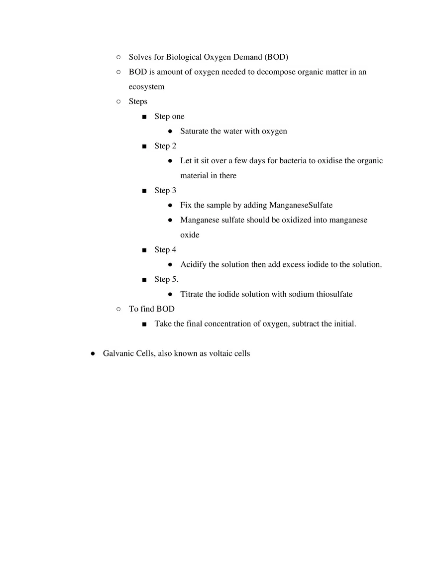 IB SL Chemistry Unit 9 - Page 2