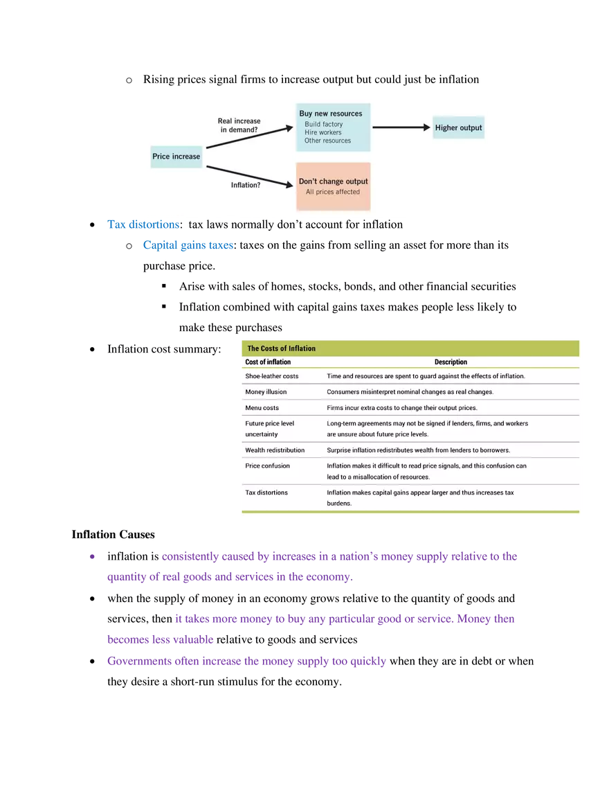 Chapter 21 Macroeconomics- Inflation and Price Level - Page 7