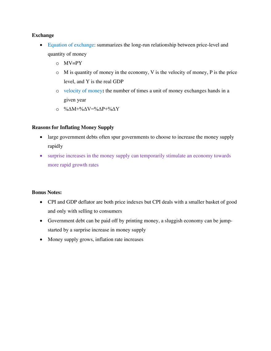 Chapter 21 Macroeconomics- Inflation and Price Level - Page 8