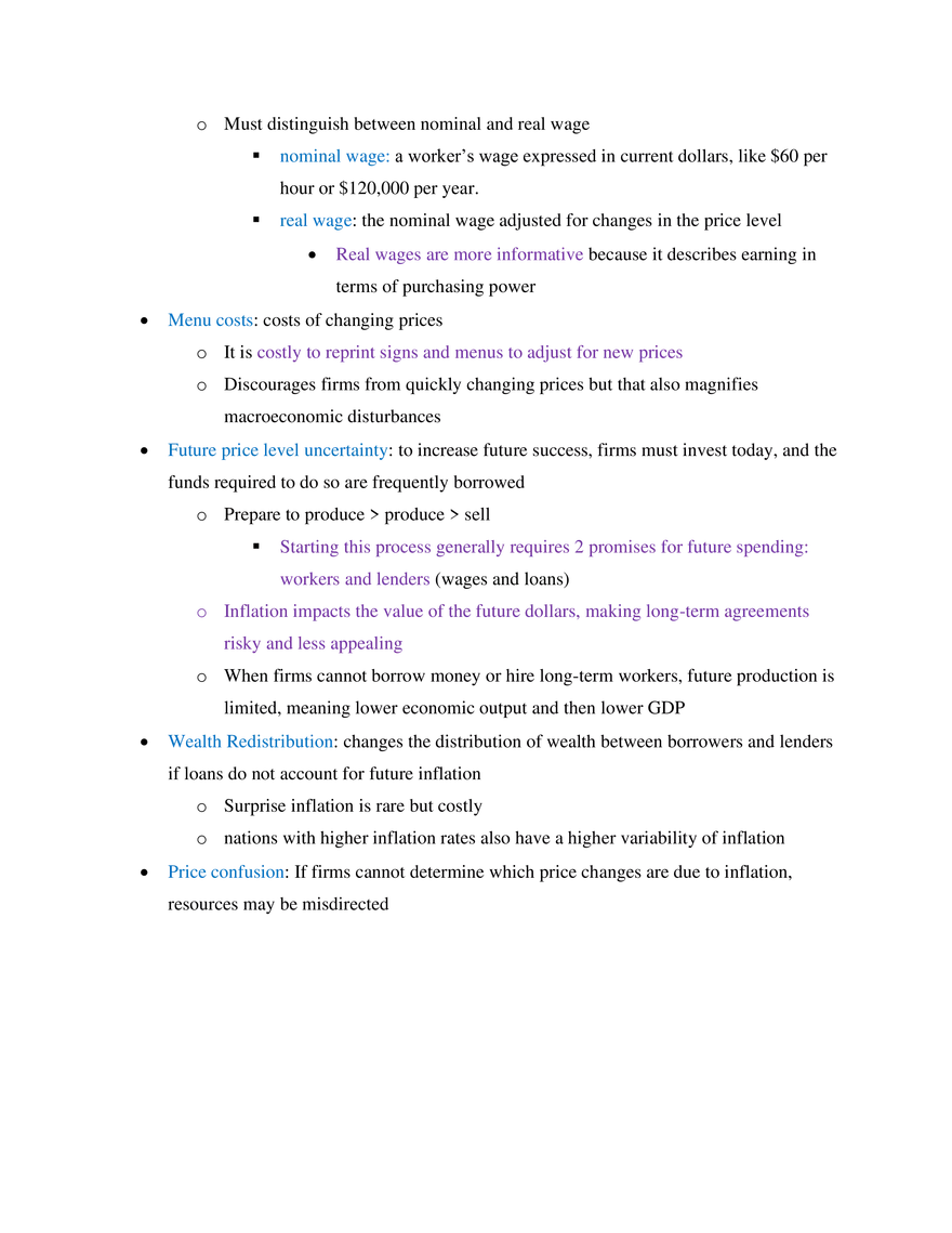 Chapter 21 Macroeconomics- Inflation and Price Level - Page 6