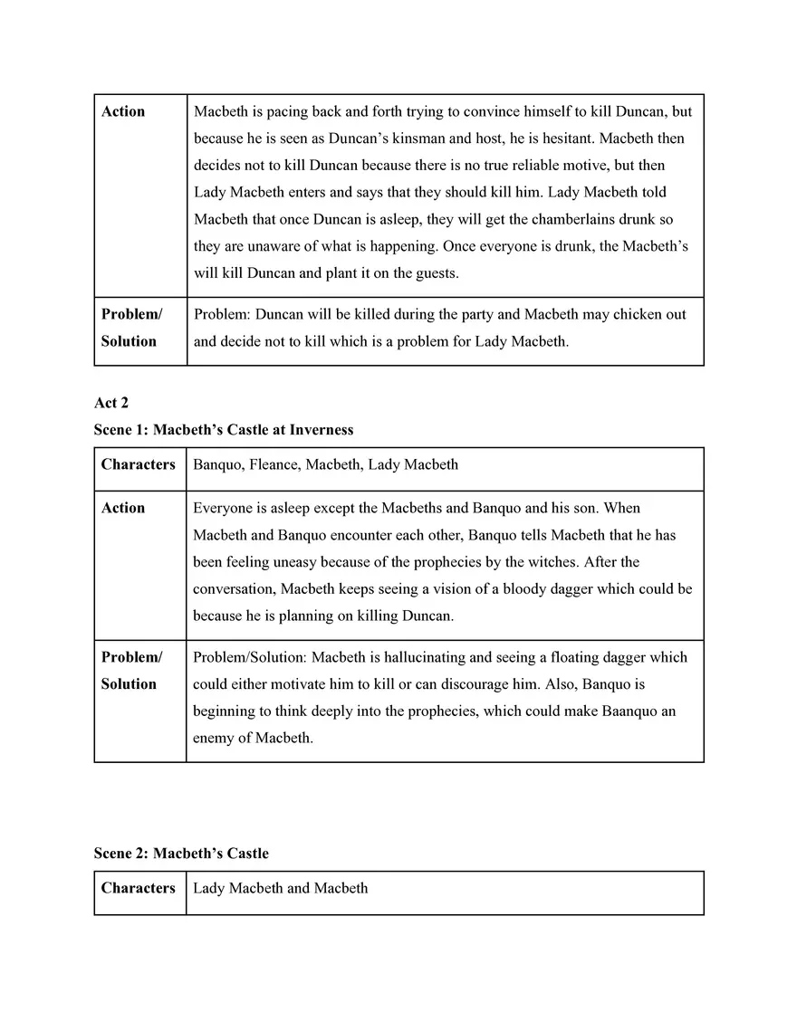 English 2 Study Guide Macbeth - Page 12