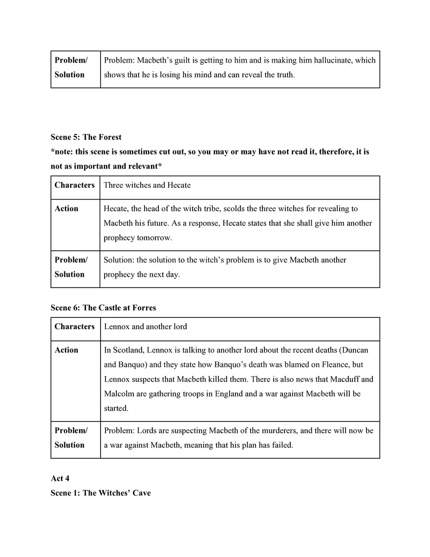 English 2 Study Guide Macbeth - Page 16