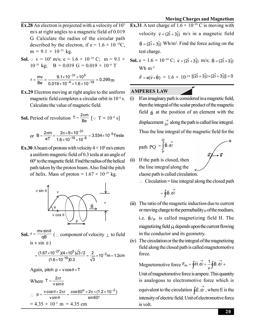Moving Charges and Magnetism - Page 12