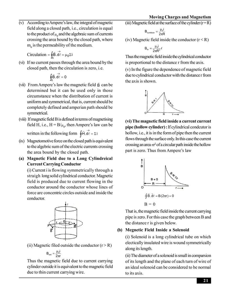 Moving Charges and Magnetism - Page 14