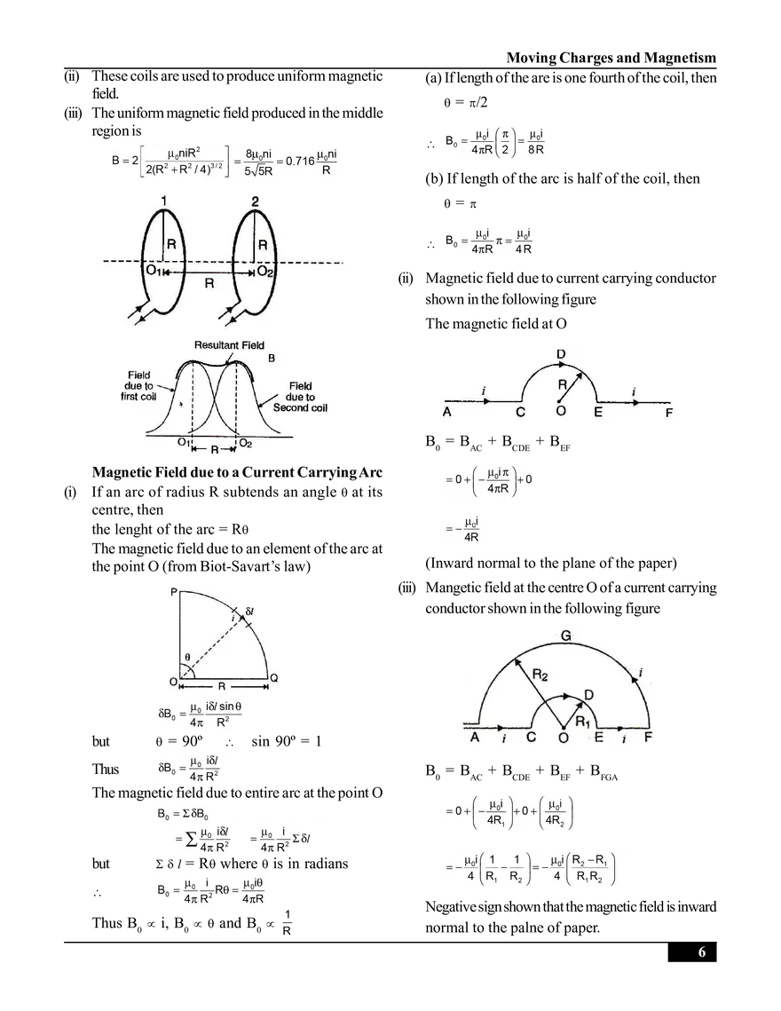 Moving Charges and Magnetism - Page 20