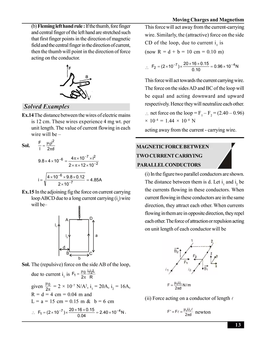 Moving Charges and Magnetism - Page 5