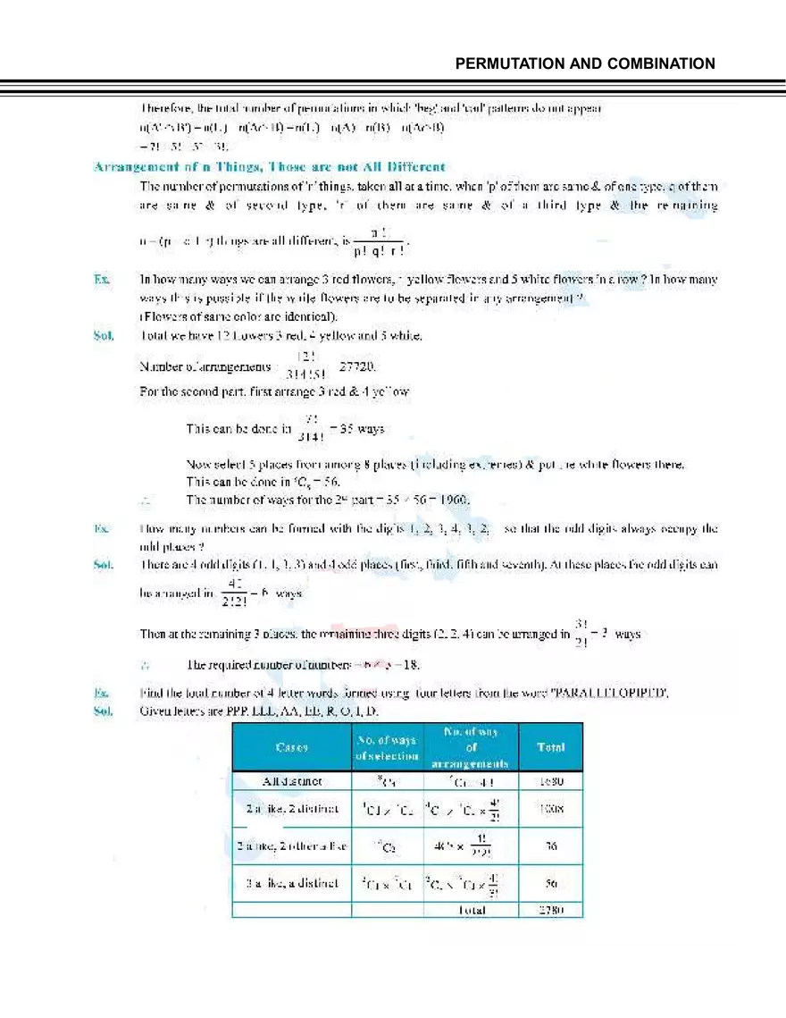 Permutation and Combination - Page 12