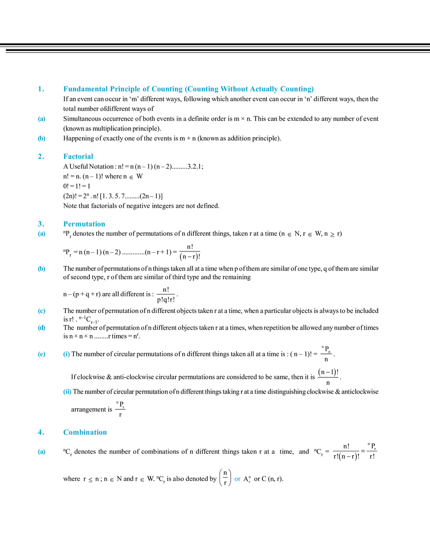Permutation and Combination - Page 4