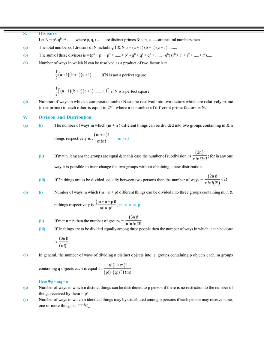 Permutation and Combination - Page 6