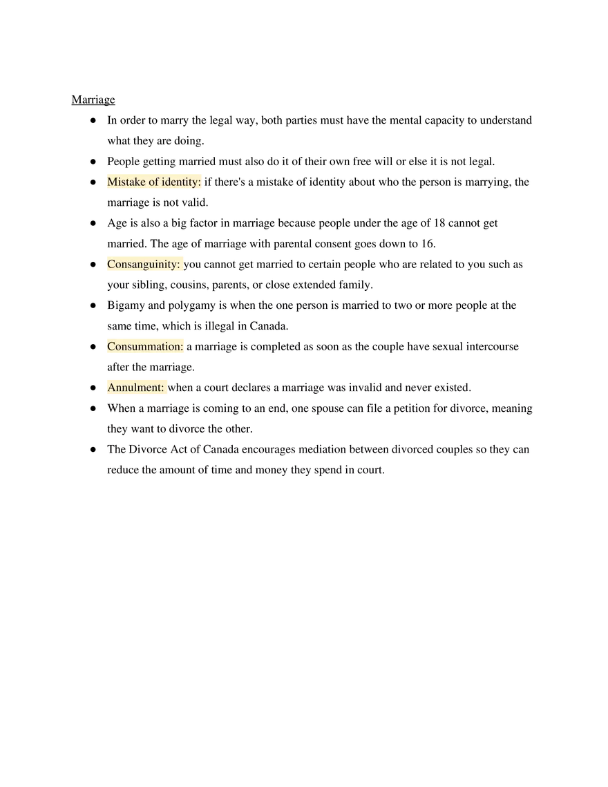 Canadian Law I Unit 3 Civil Law - Page 9
