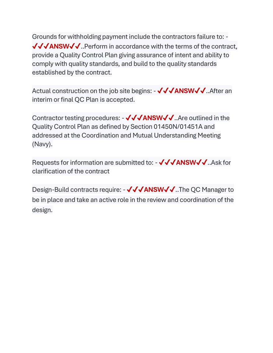 CQM - C Exam Newest 2026 Actual Exam - Page 7