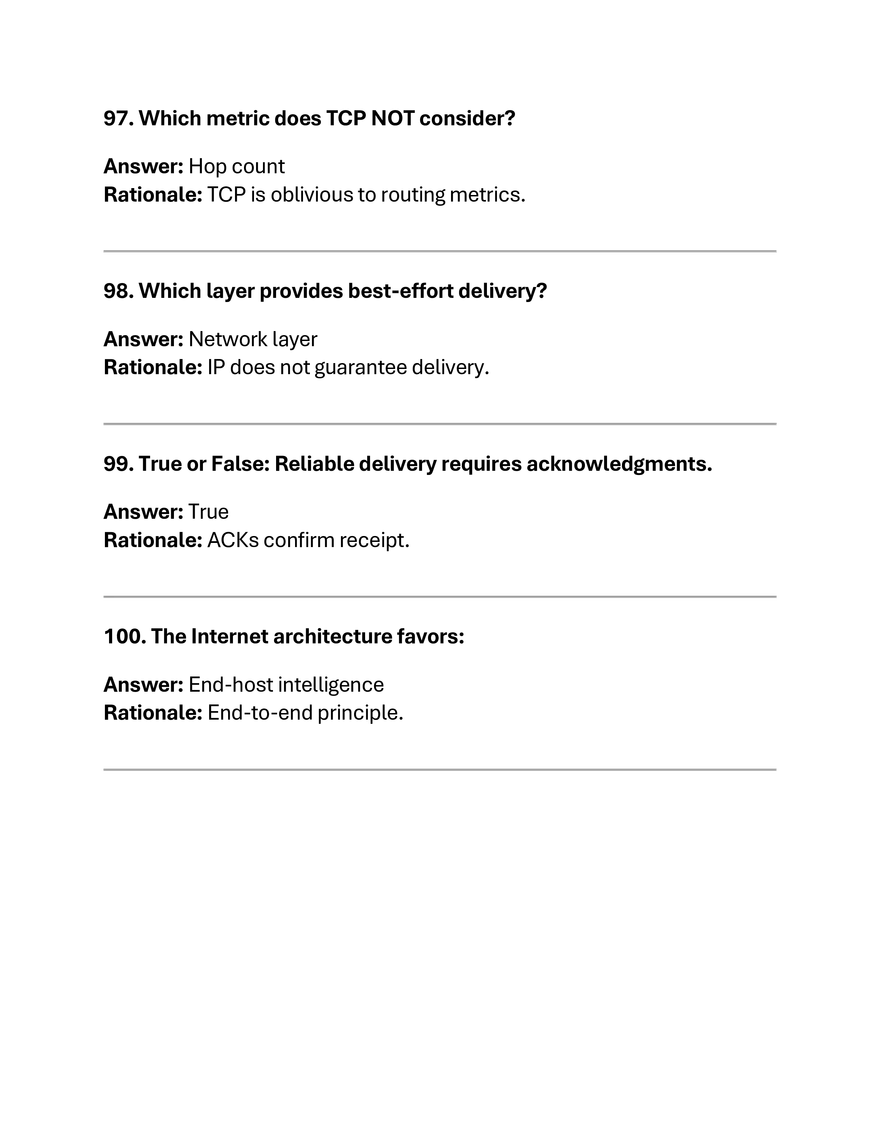 CS 6250 Quiz 4 Questions and Answers - Page 12