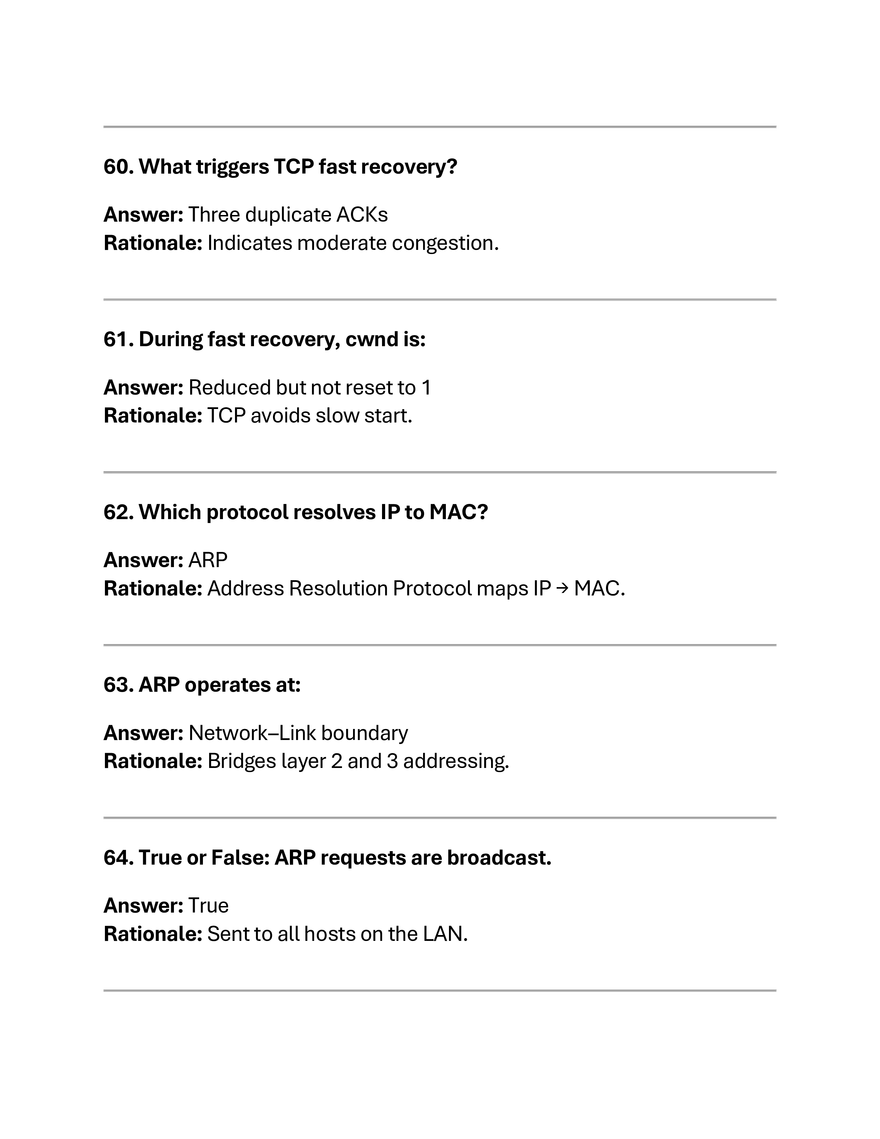 CS 6250 Quiz 4 Questions and Answers - Page 5